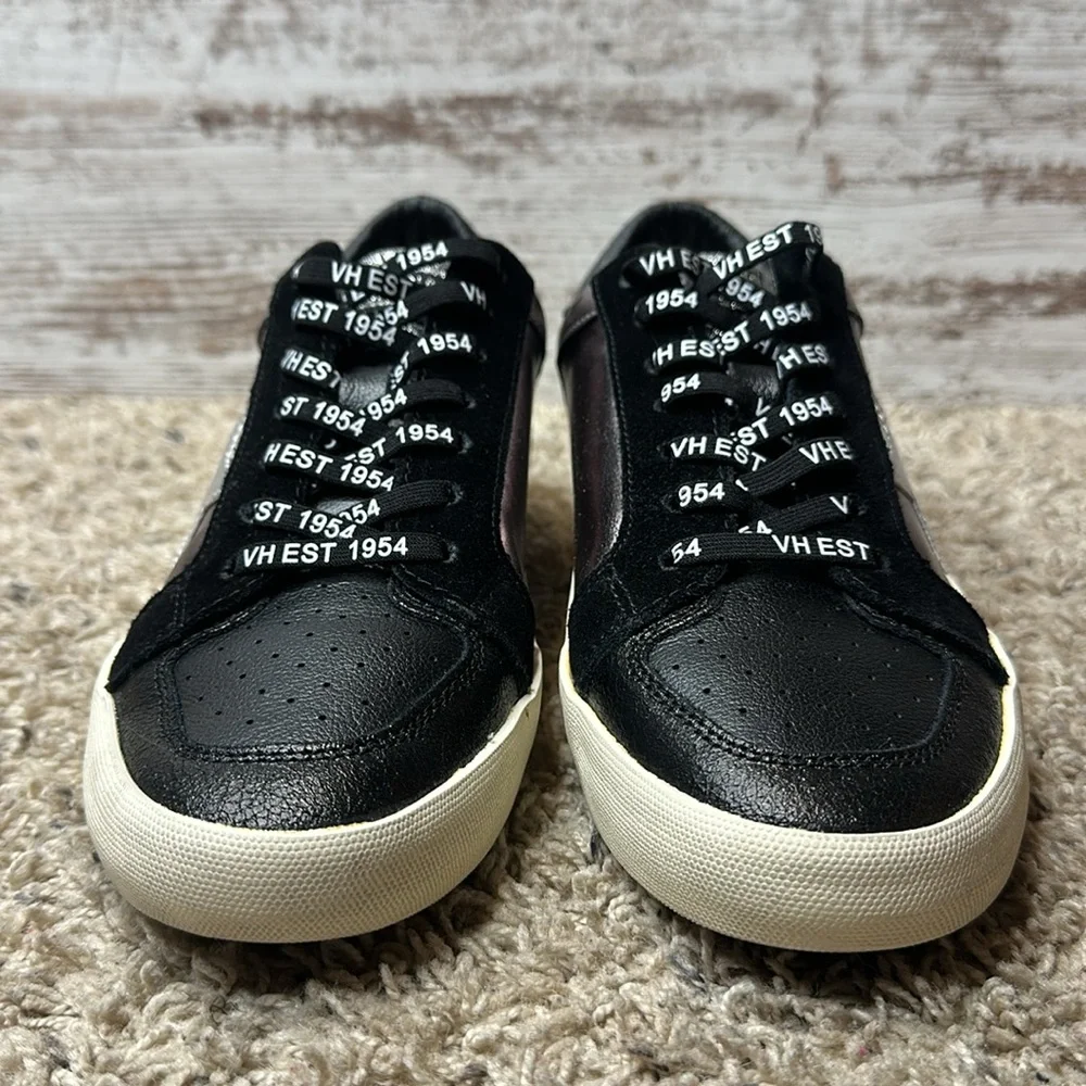 VINTAGE HAVANA Women's Nala Sneaker in black pewter sz 10 - Picture 10 of 14